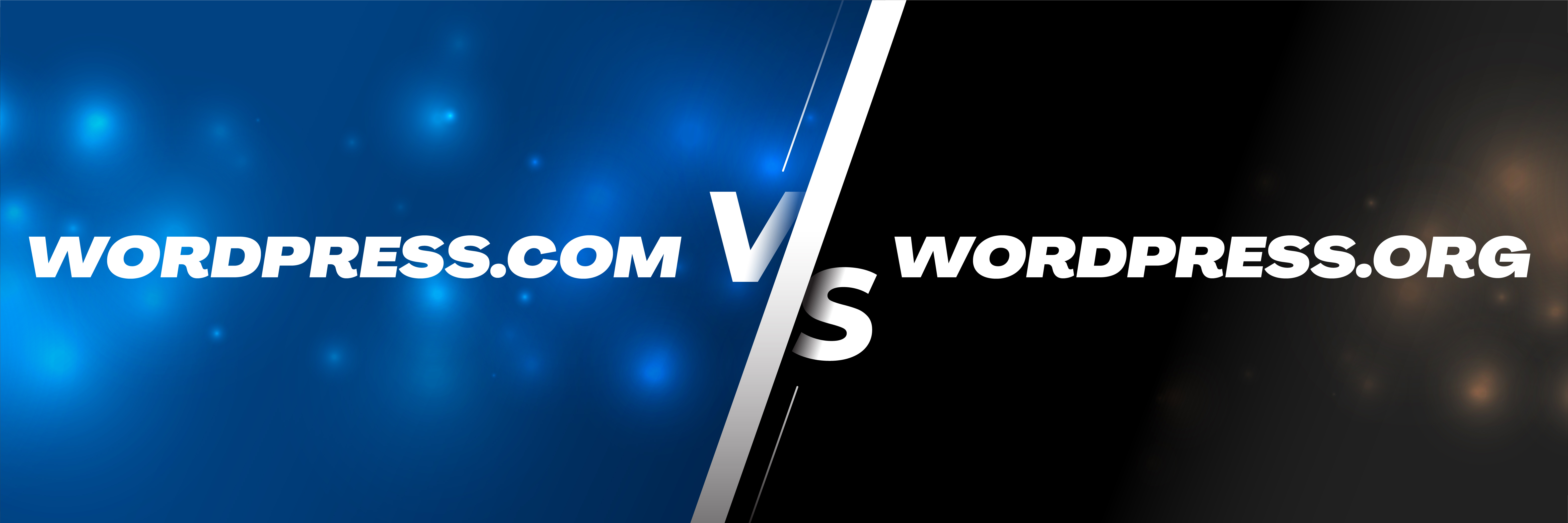 Có hai loại Wordpress. Sự khác nhau giữa Wordpress.com và Wordpress.org.
